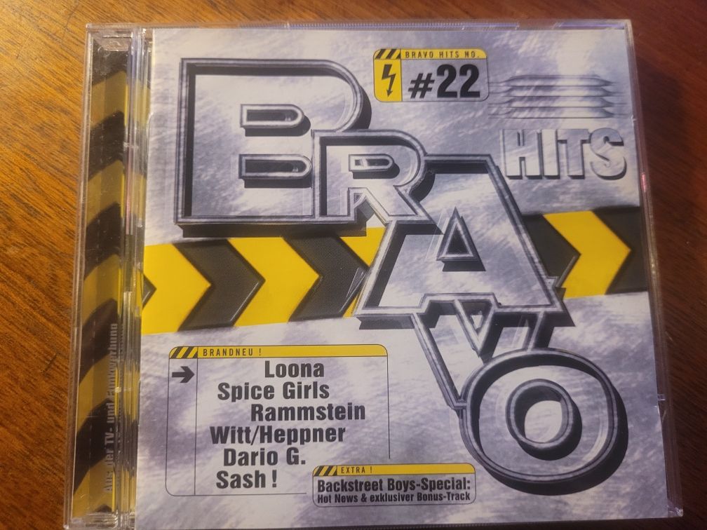 CD x 2 Bravo Hits vol. 22 EMI 1998