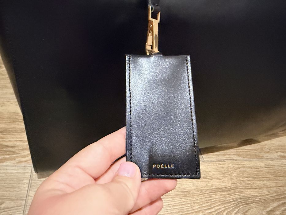 Carolyn tote bag large Чорна