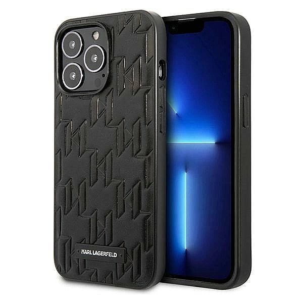 Etui Karl Lagerfeld Monogram Plaque na iPhone 13 Pro / iPhone 13 - cza