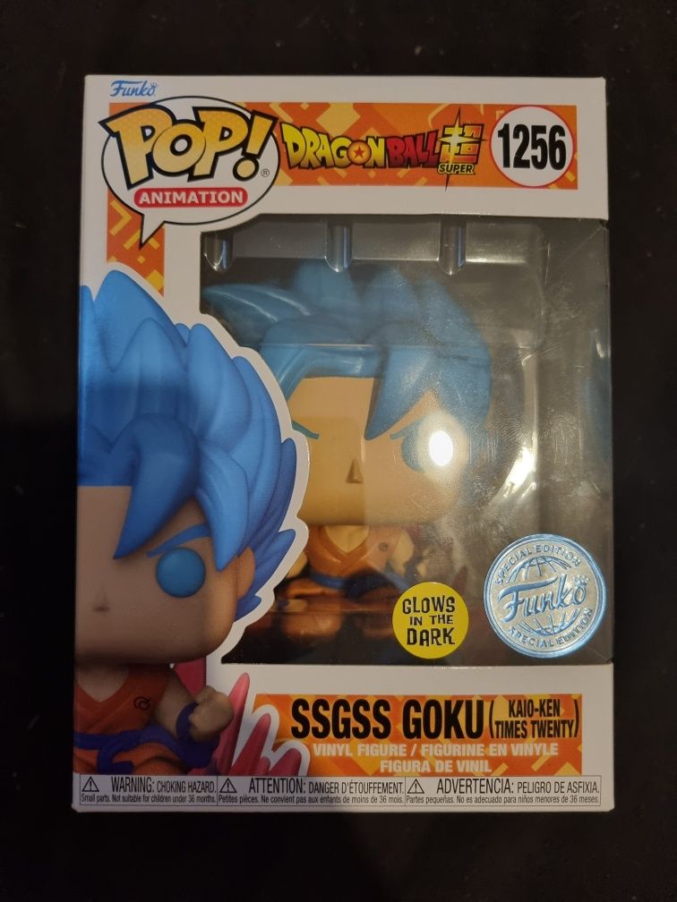 Goku SSGSS funko pop GITD