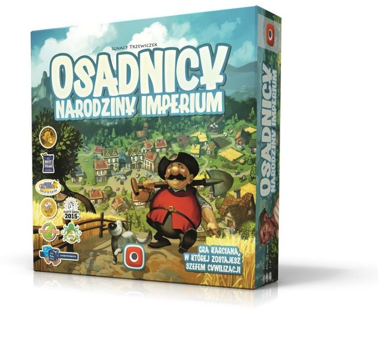 Gra Osadnicy - Narodziny Imperium karciana, planszowa