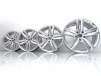 FELGI KOŁA ALUFELGI R20 VW TOUAREG II 7P 5X130 9J ET57 7P6601025E