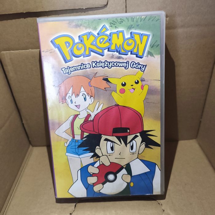 Pokemon ajemnica Księżycowej Góry Vhs