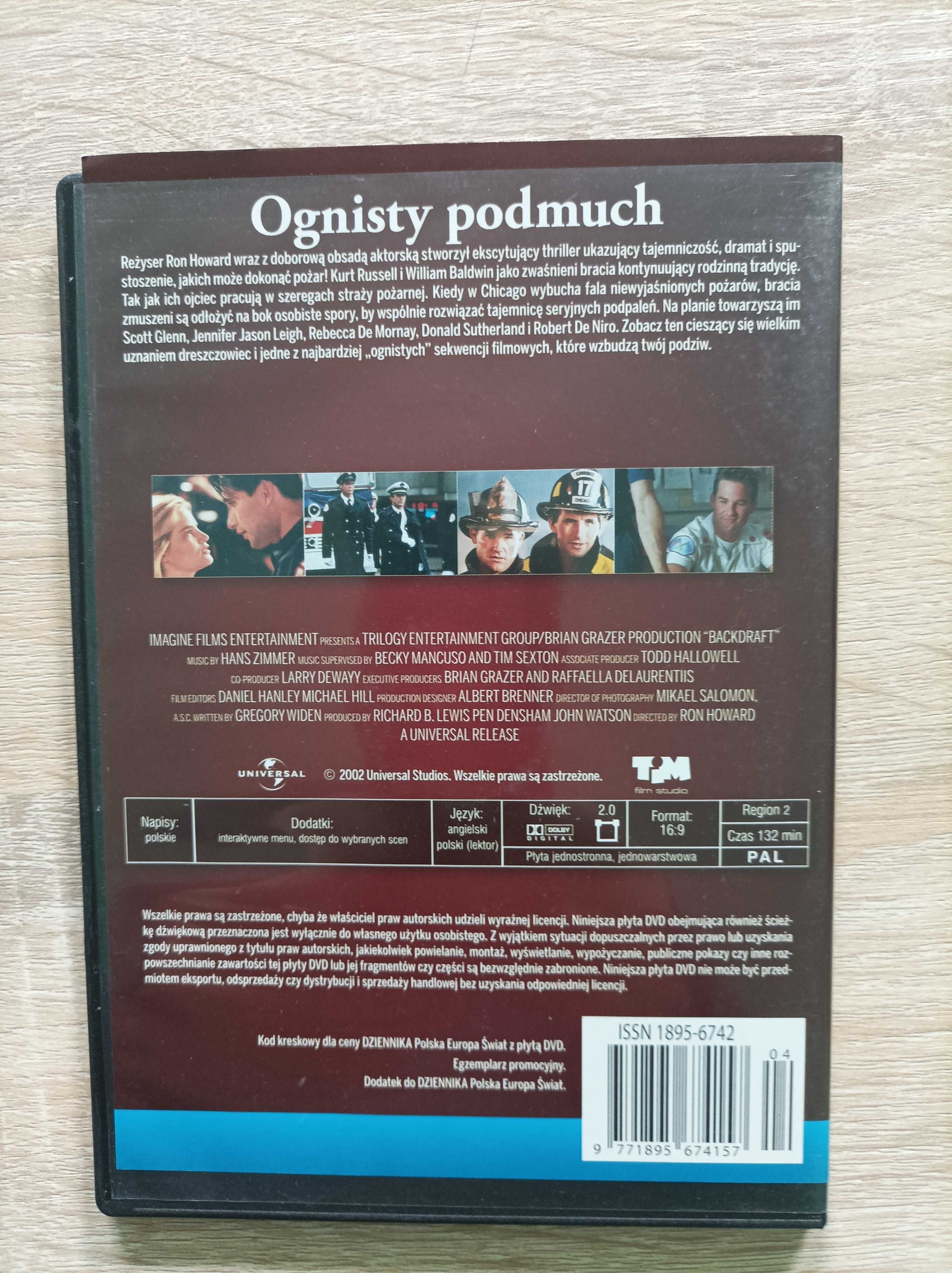 Film DVD Ognisty Podmuch