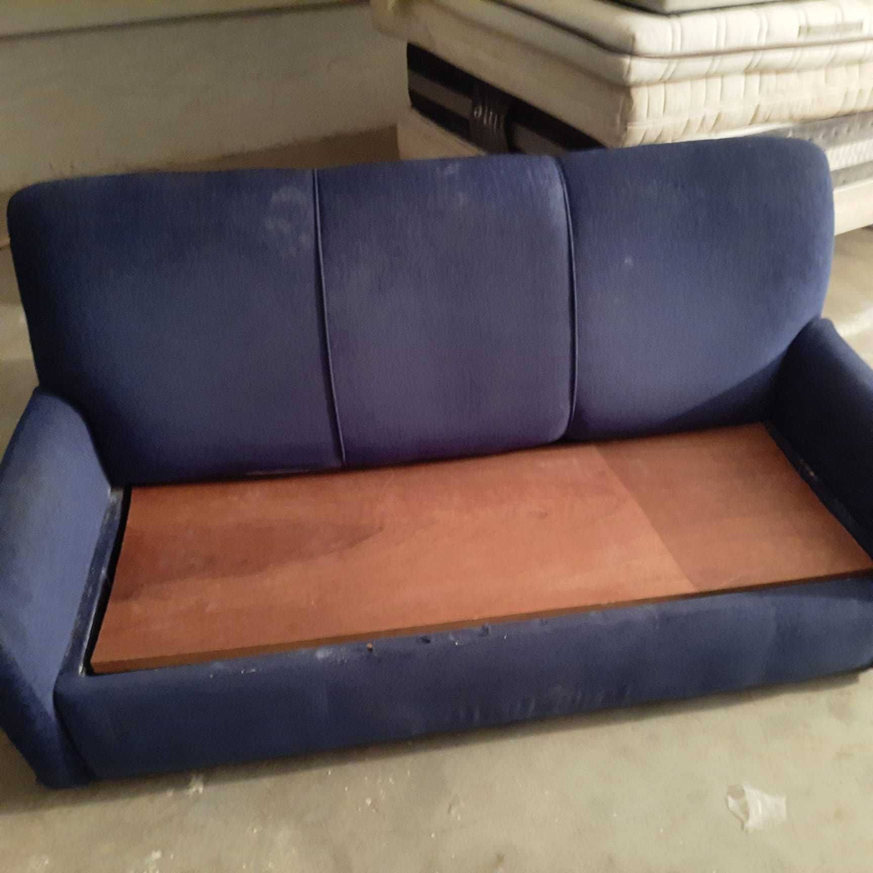 Sofa cama cor azul
