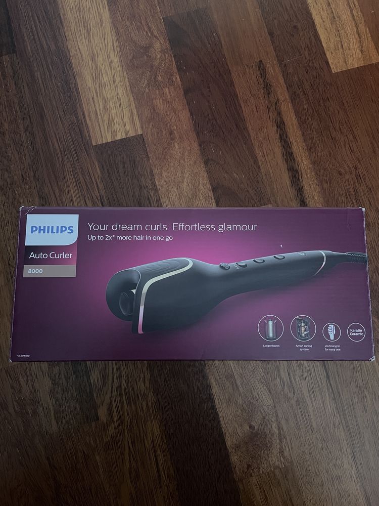 Philips auto curler 8000 lokowka do wlosow lokowka automatyczna