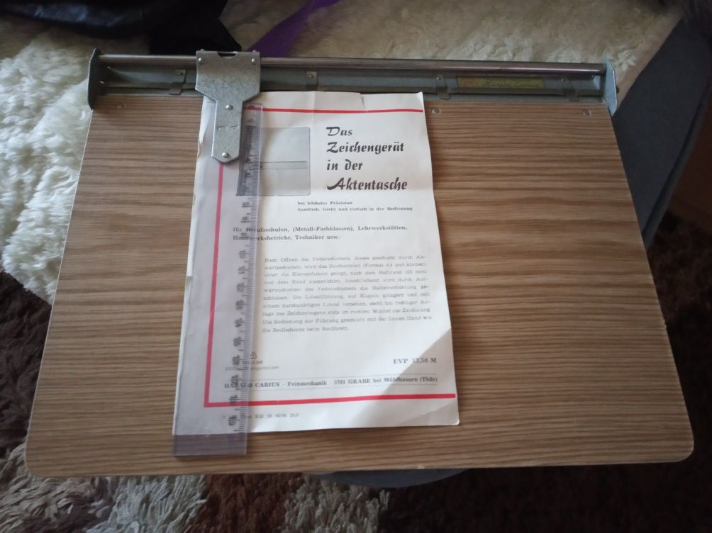 Mini mała deska kreślarska DDR