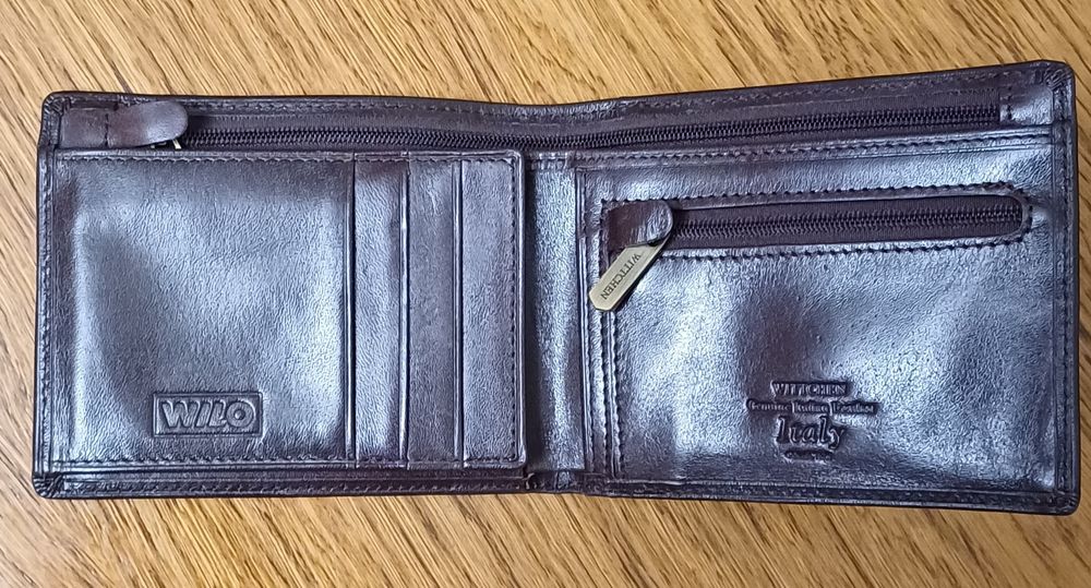 Portfel Wittchen kolekcja Italy brązowy