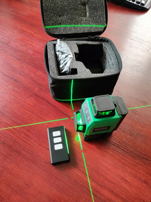 Лазерний рівень Hilda 4D 16 ліній лазерный уровень нівелір