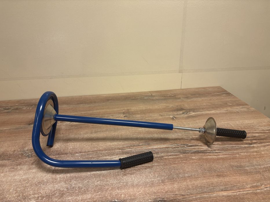 Dyspenser stalowy odwijacz do folii stretch