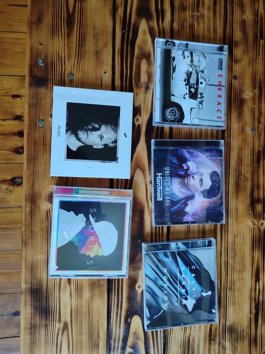 Avicii Armin van Buuren Hardwell Calvin Harris CD 5 sztuk płyta muz
