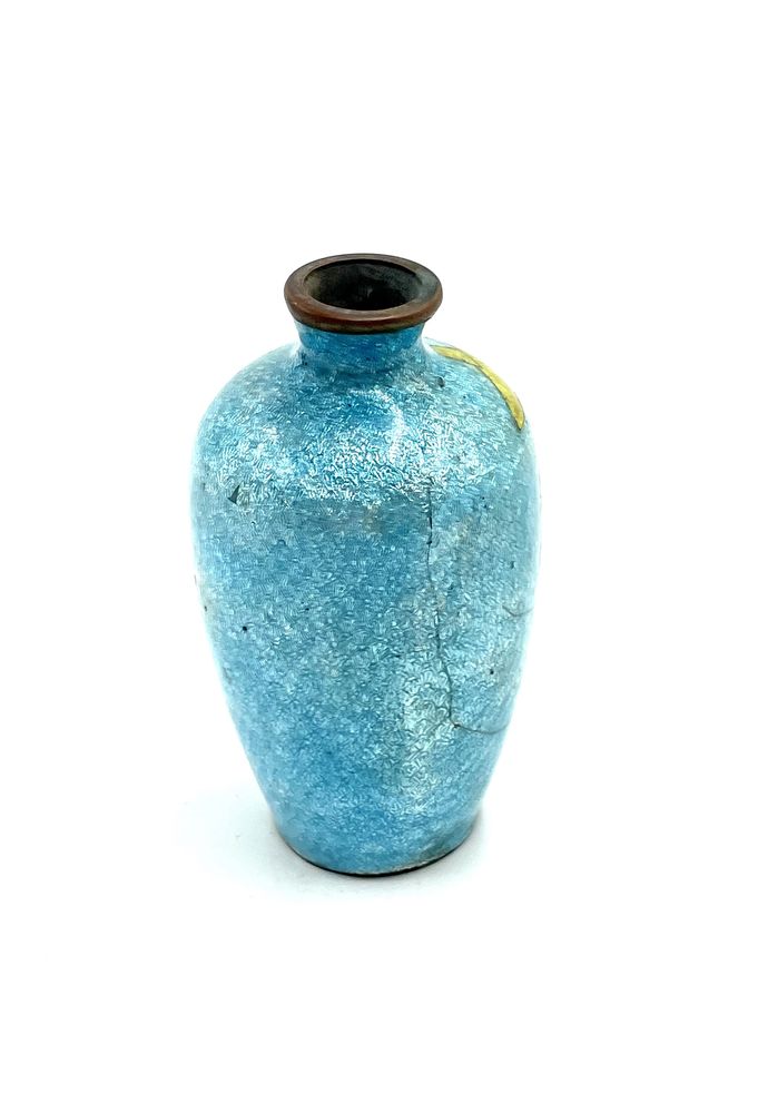 Pote jarra cloisonné antigo