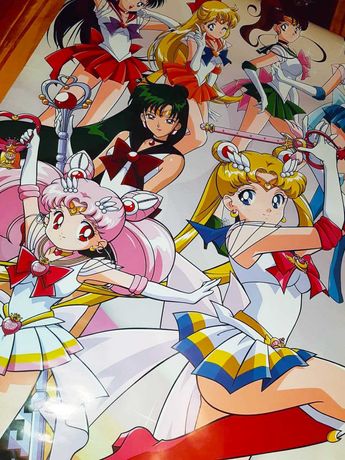 Sailor Moon (Nagevante da Lua) Poster Oficial - Team