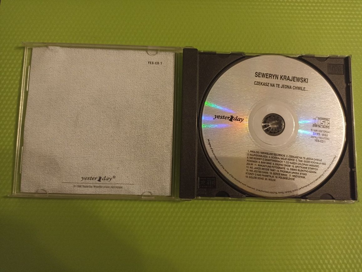 Seweryn Krajewski czekasz na tę jedną chwilę płyta CD