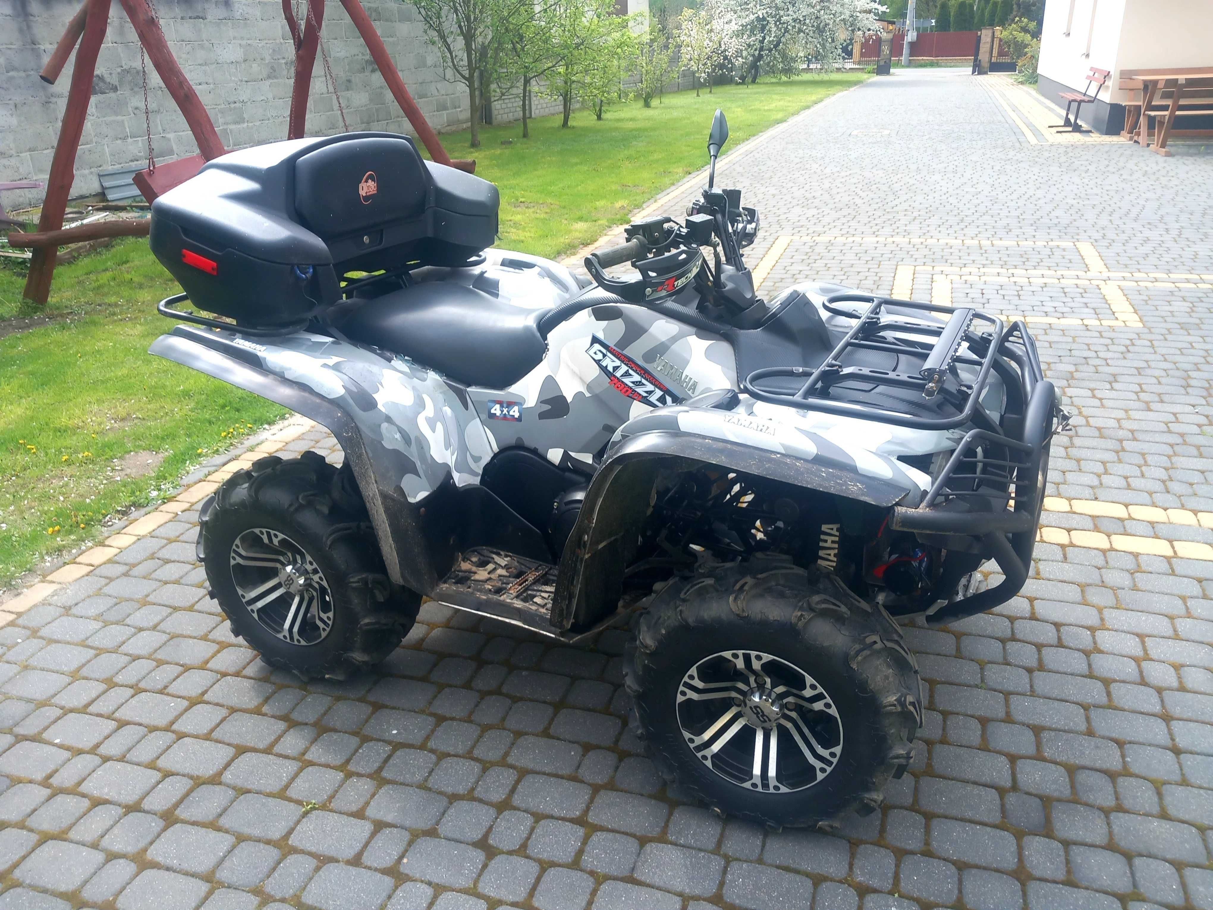 Quad yamaha grizli 700