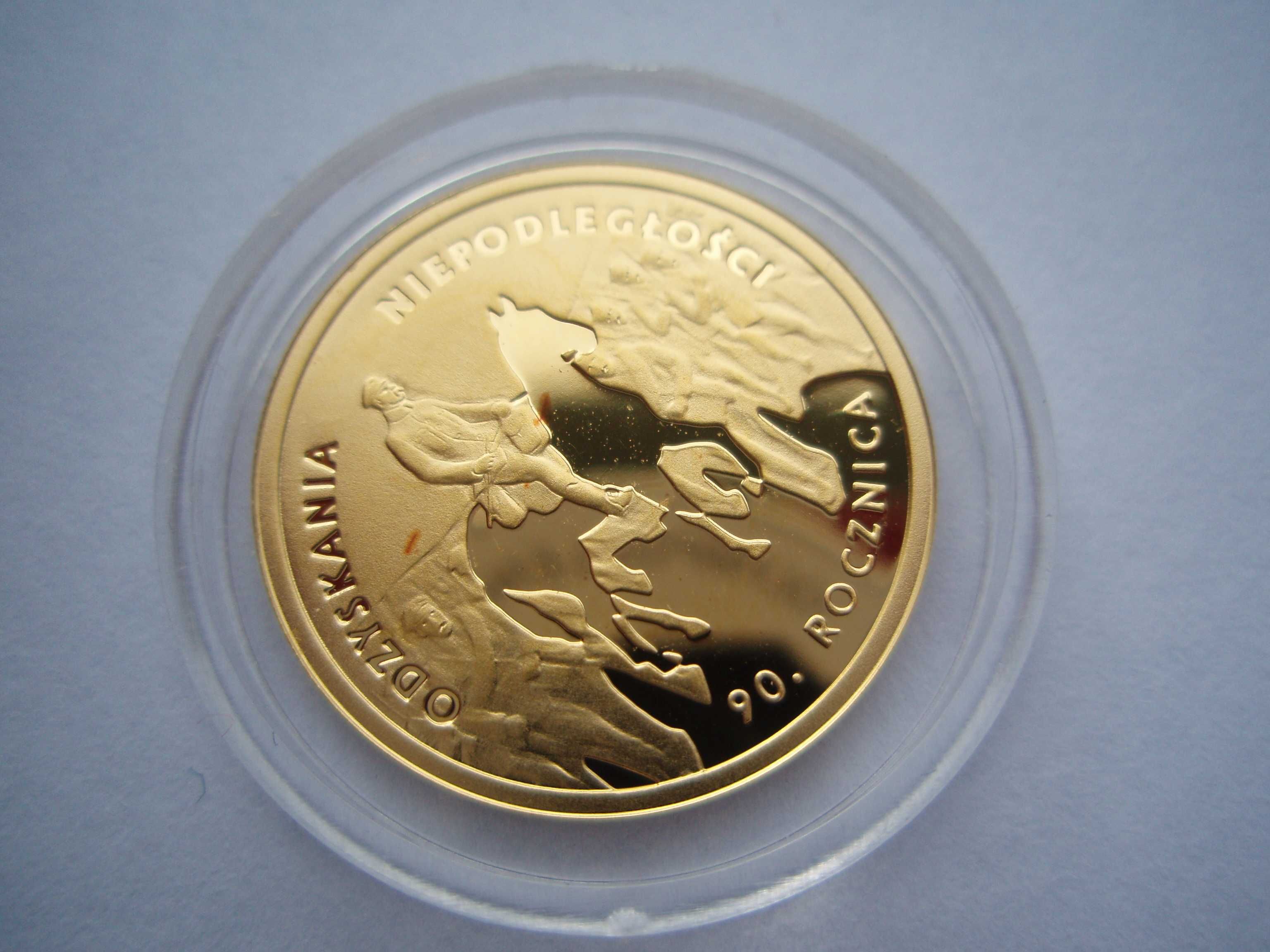 50 złotych 2008 90-ta rocznica odzyskania niepodległości Au