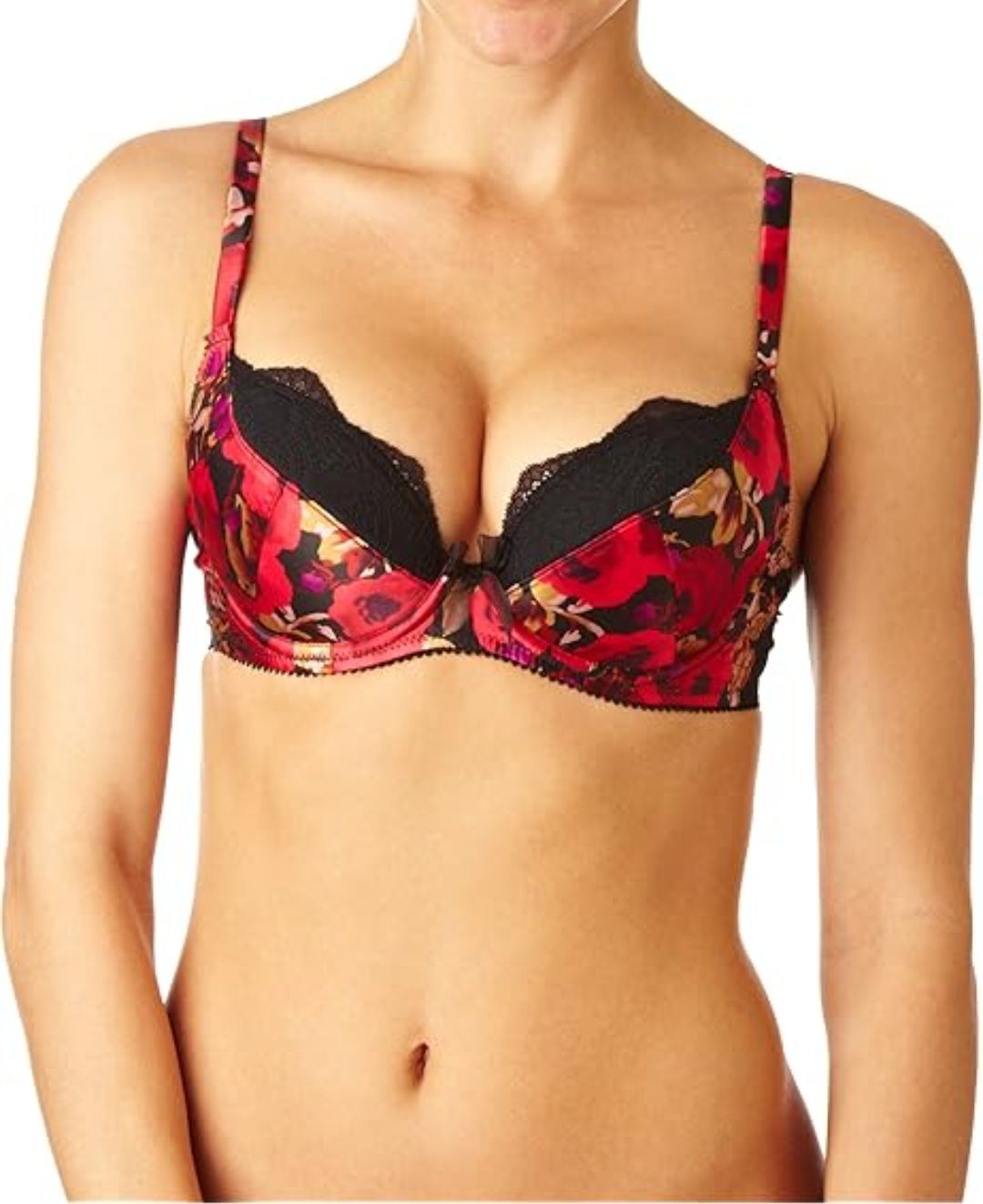 Biustonosz Gossard–Fleur rouge push-up