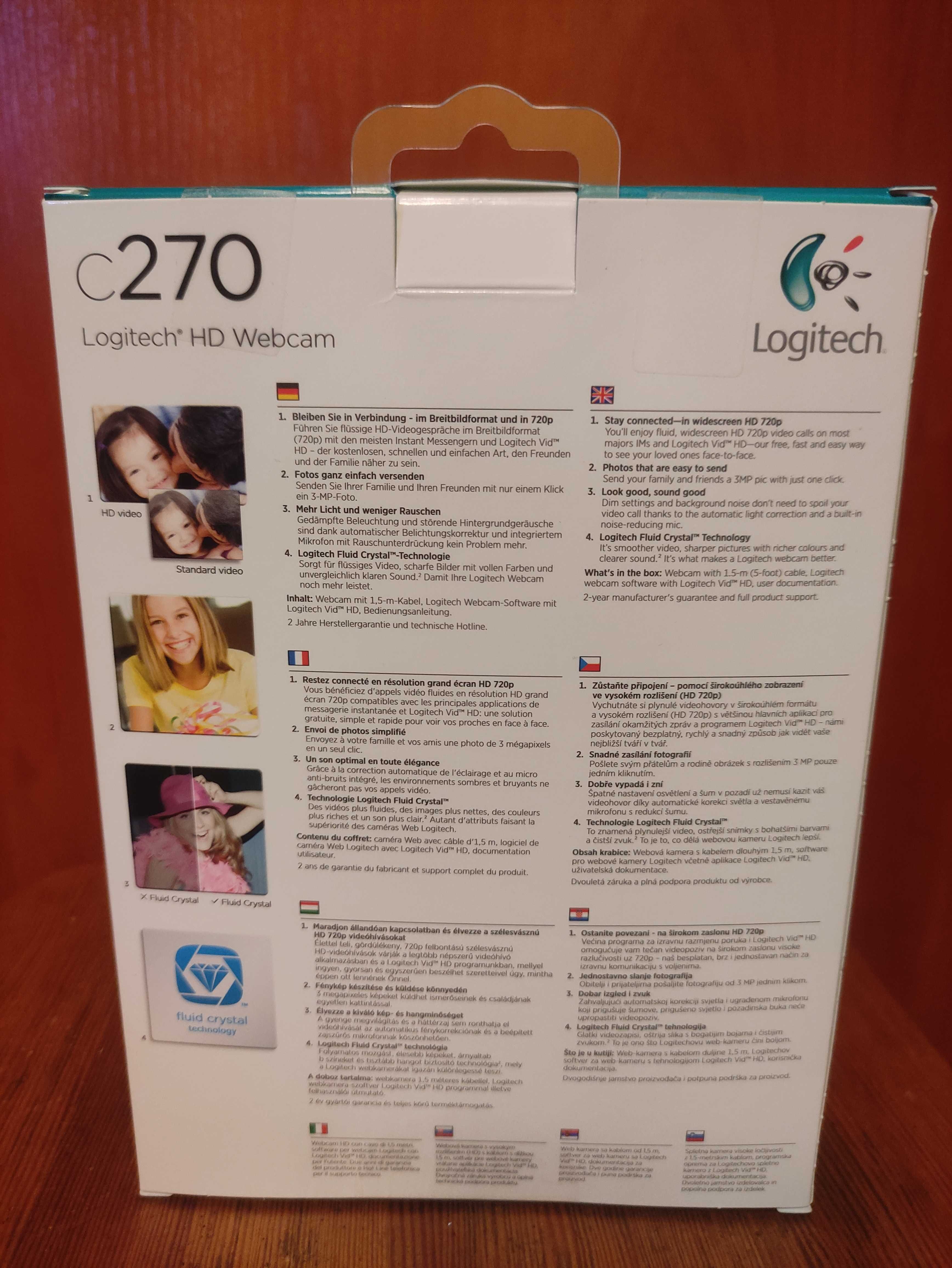 Kamerka Logitech C270 HD NOWA