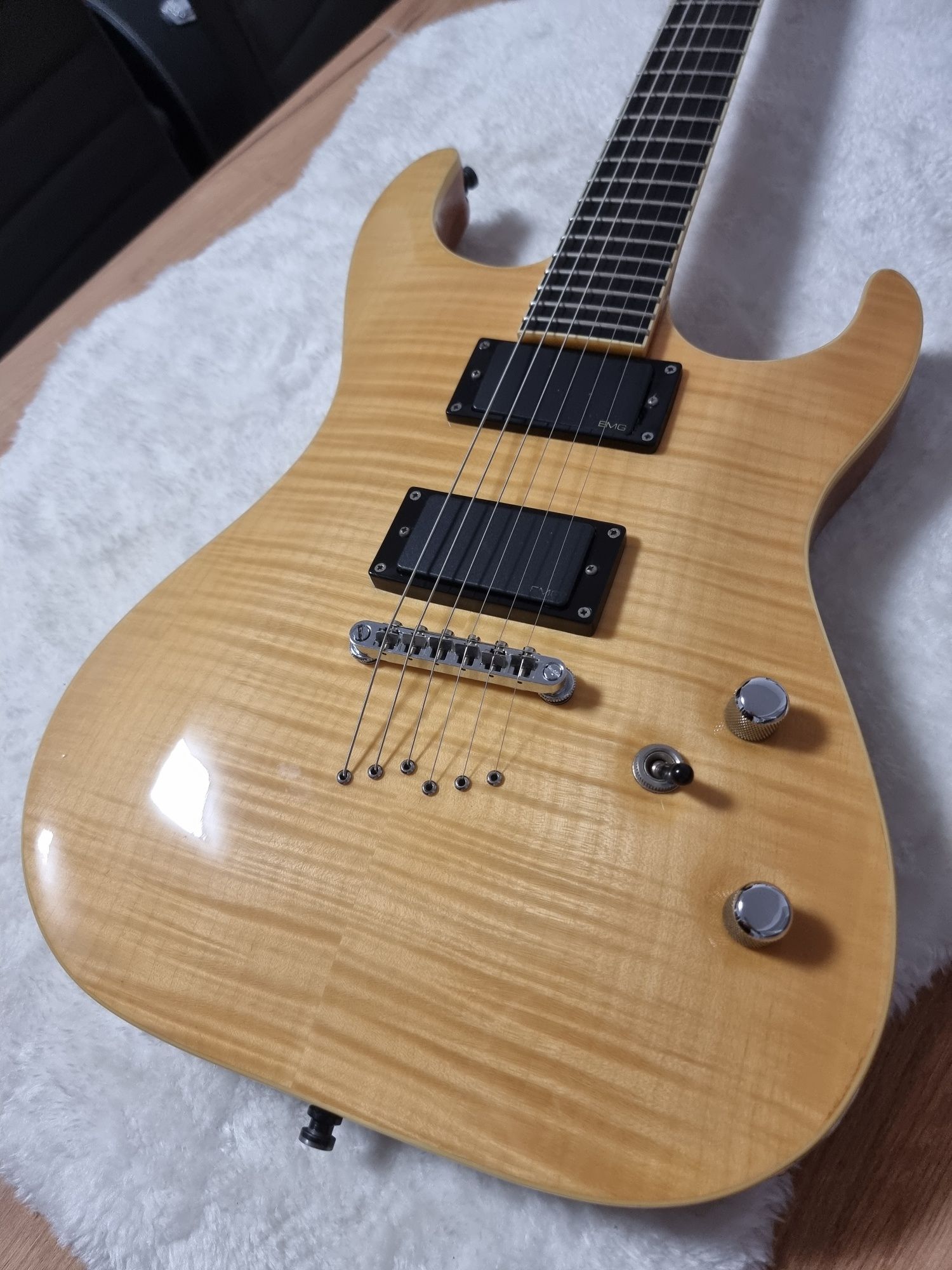 Washburn X 50 2007 Flame Maple Natural gitara elektryczna + gigbag