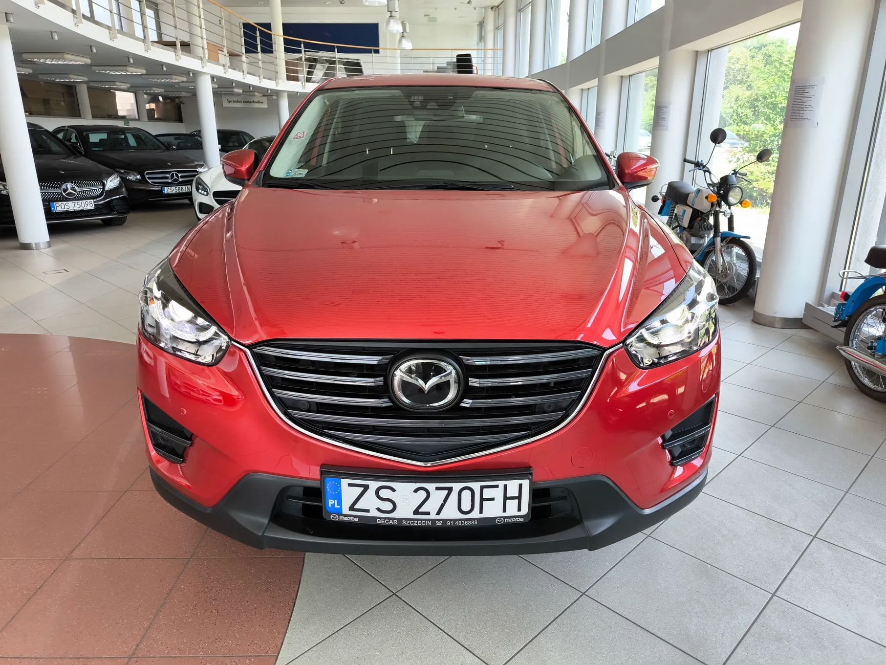 Mazda CX-5 2.5 SkyPassion 2016 Niski przebieg SalonPL 1 Właśc.*Auto Salon JAWOR*