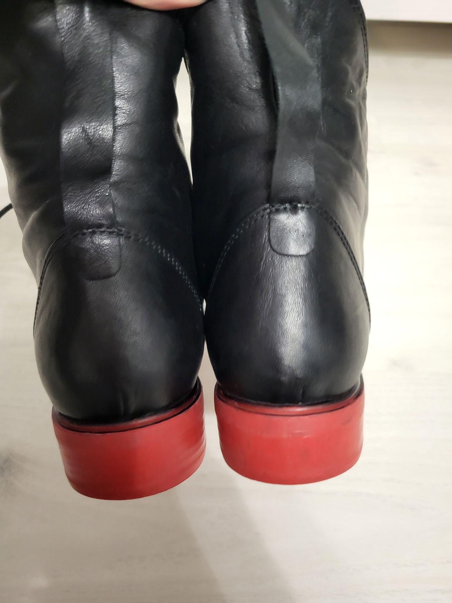 Oryginalne skórzane buty damskie Artiker r.38 skóra naturalna