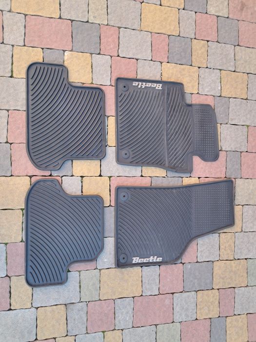 Volkswagen Beetle оригінальні коврики килимки гумові резинові