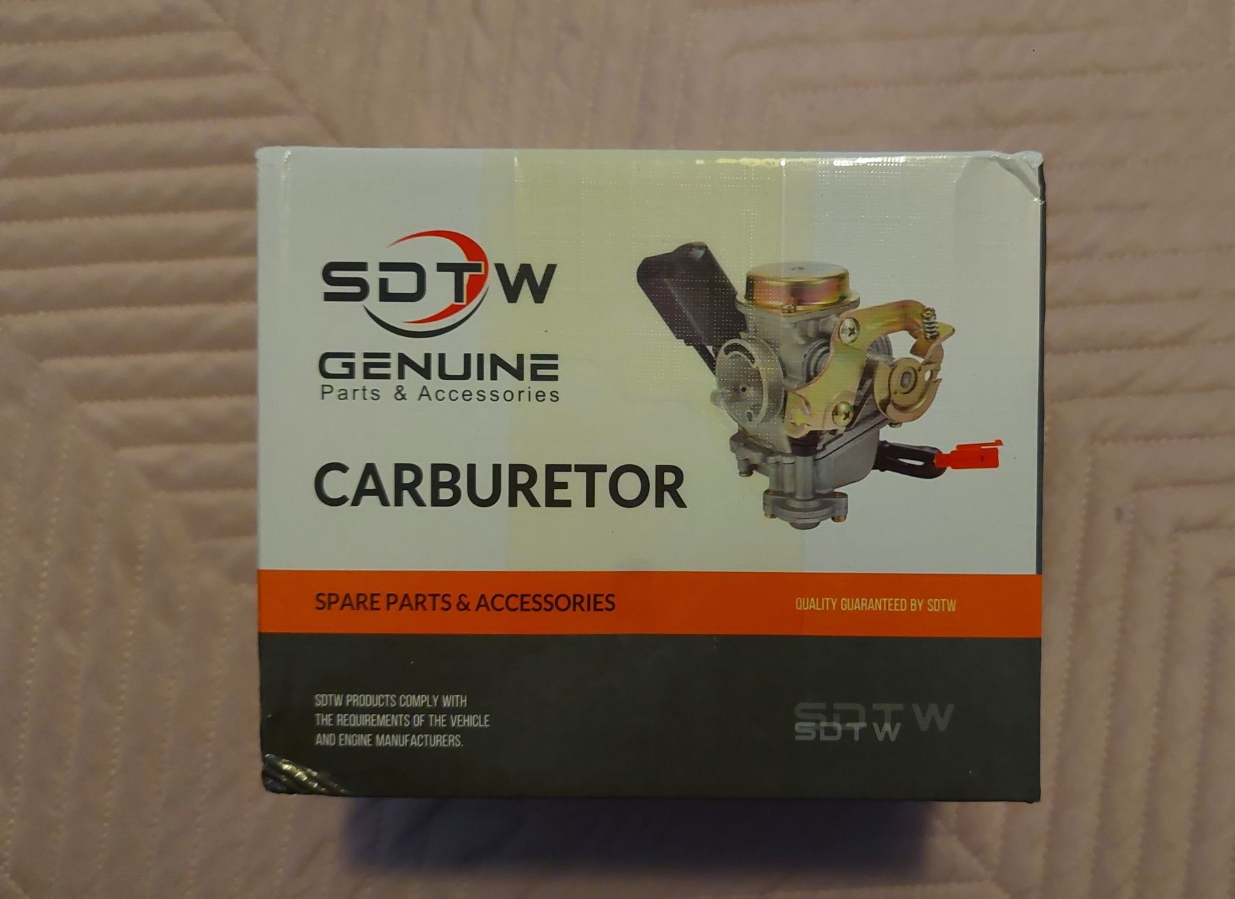 Carburador novo para moto. GY6