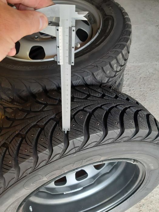 Sava eskimo stud 215/65R16 98T шип, диски 6.5х16 5х114.3 ЕТ50 DIA 66.1