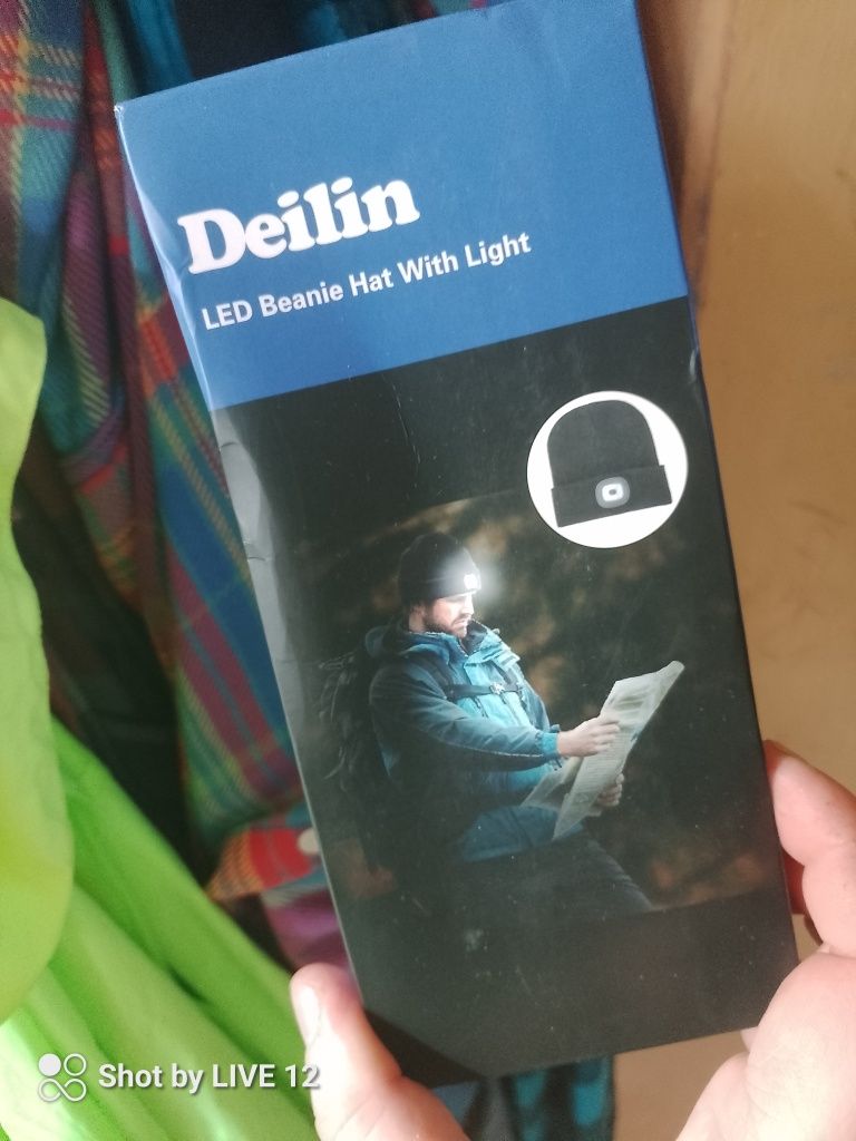 Czapka z latarką