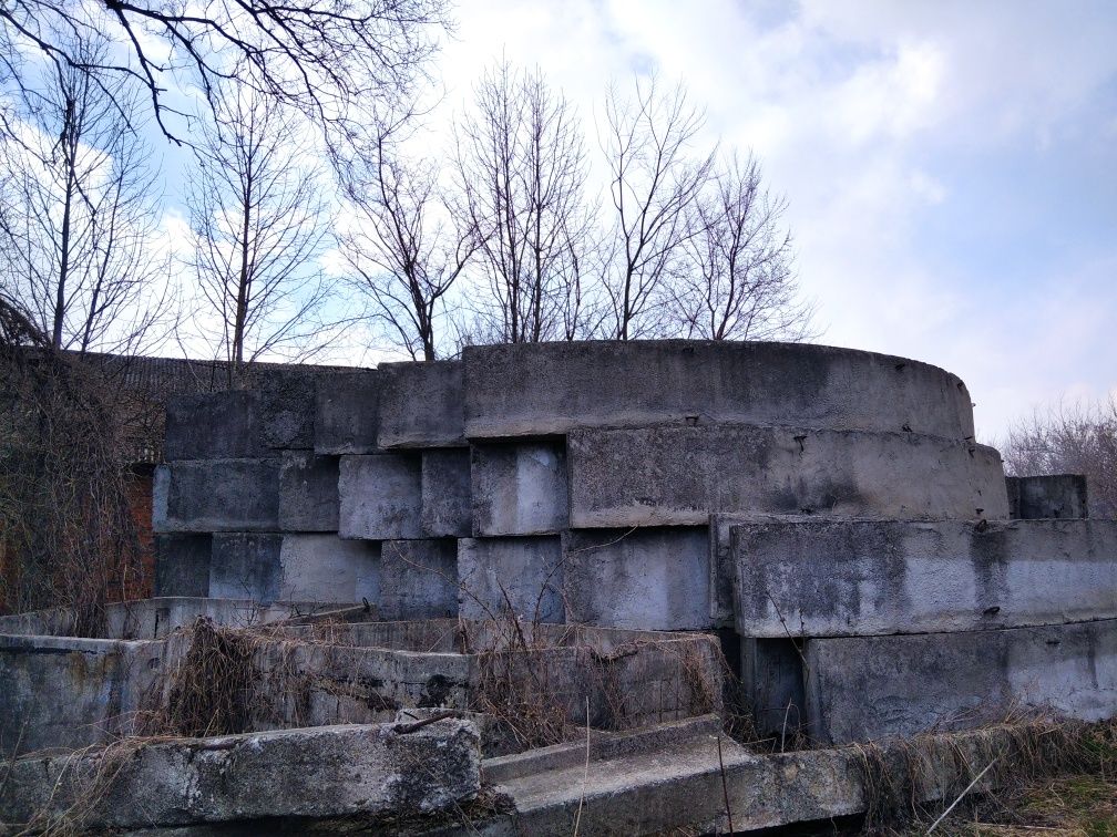 Арки, Ангар, Склад арочний залізобетонний з фундаментом.