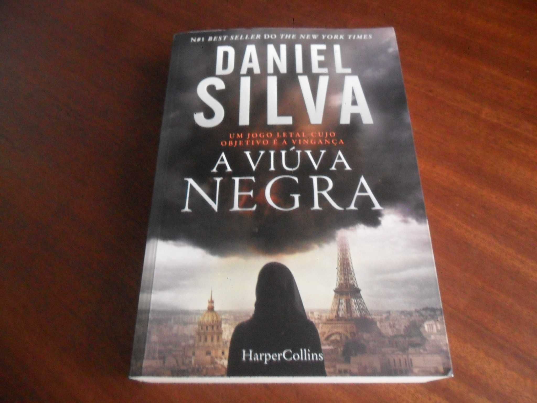"A Viúva Negra" de Daniel Silva - 1ª Edição de 2017