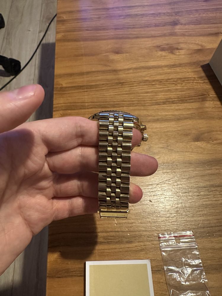 Zegarek Michael Kors pozlacany