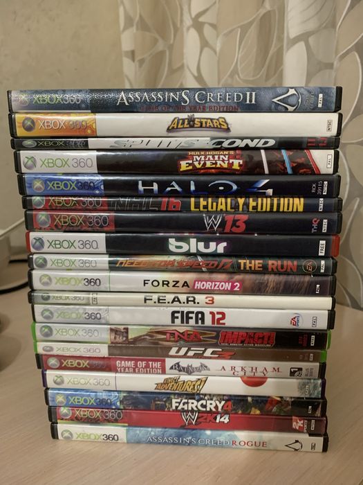 Продам ігри на Xbox 360