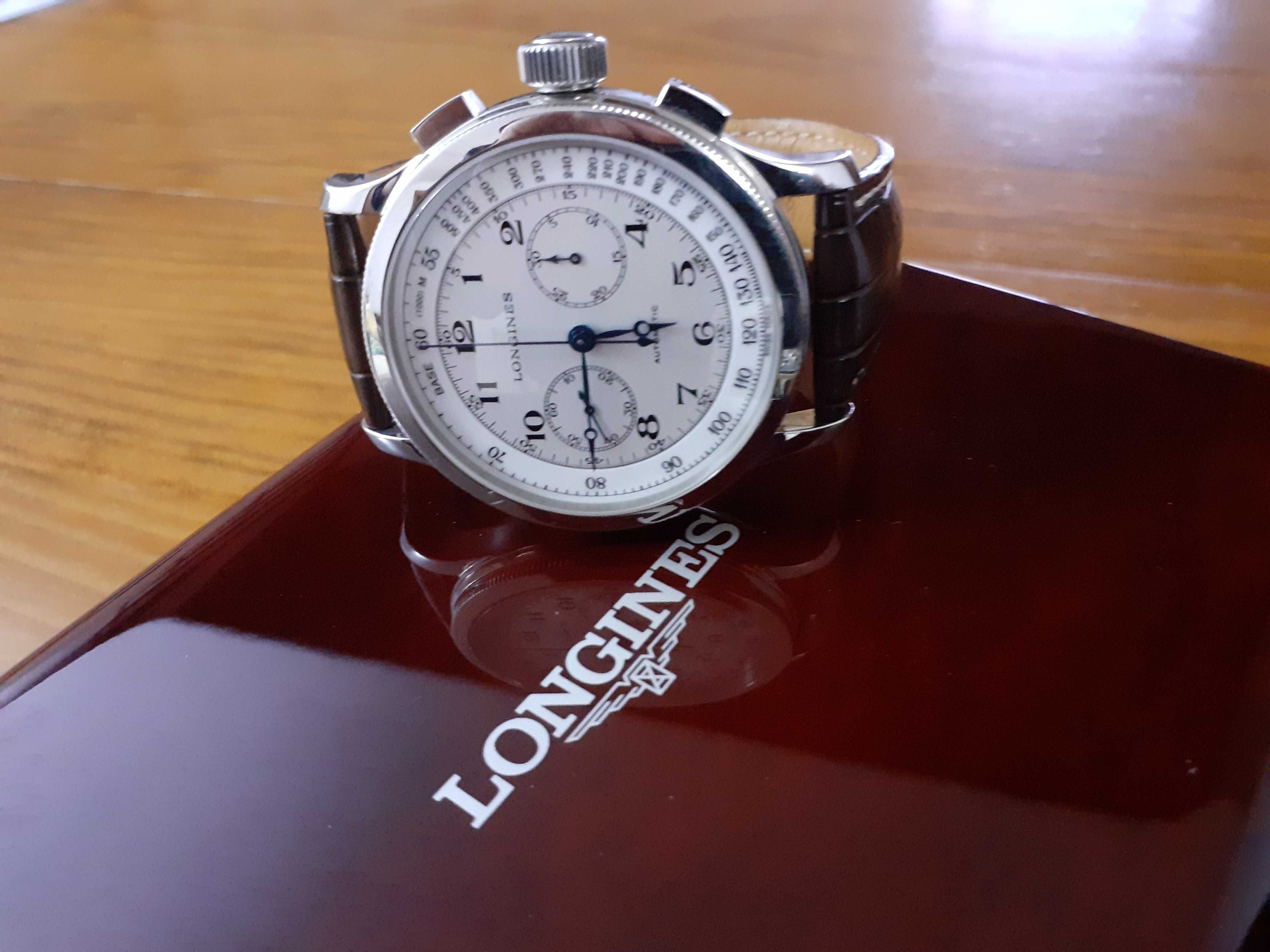 Longines Heritage Lindbergh Atlantic Voyage Ref. L2.730.4 - NOVO