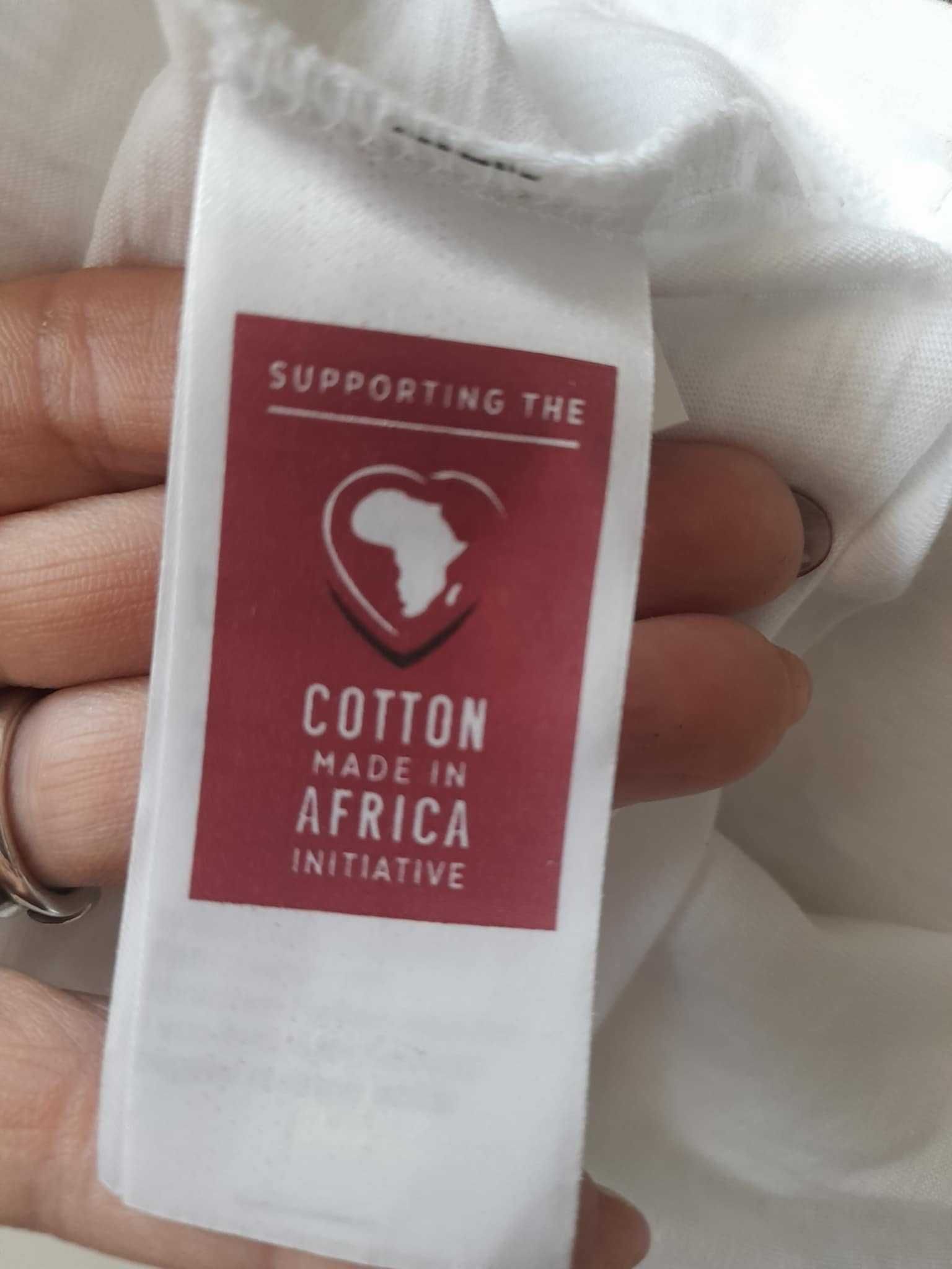 Bawełniany t-shirt z długim rękawem dla Pana plus size