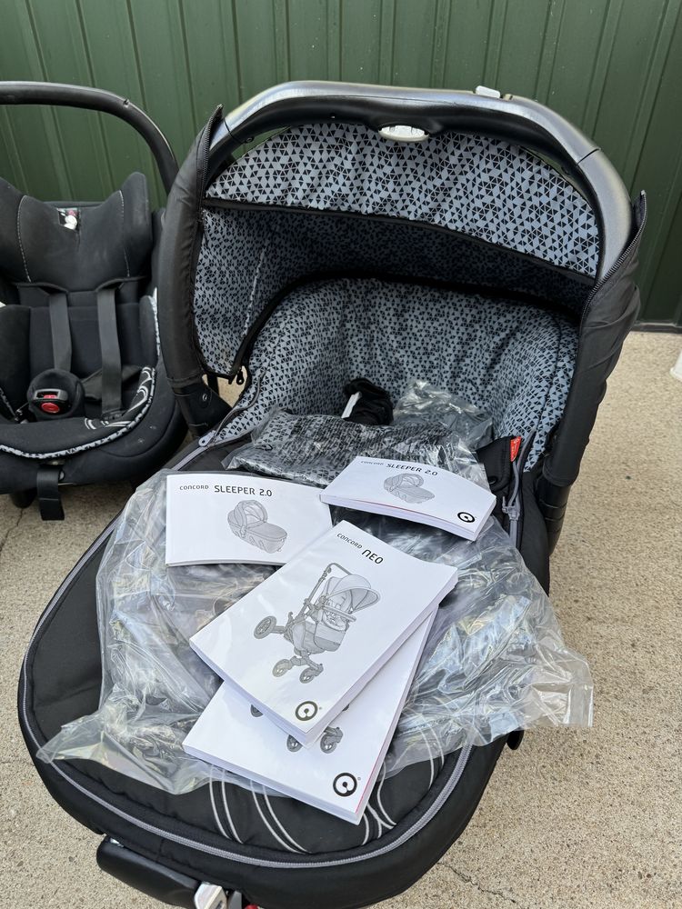 Conjunto bebé trio Concord Neo + base Isofix