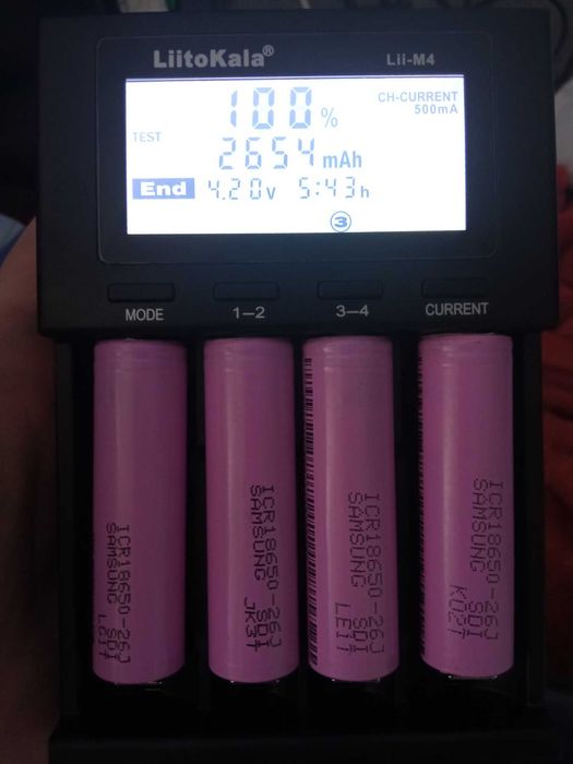 CQ 3.0 Повербанк 72000мАч Реальная ёмкость 21*18650 samsung