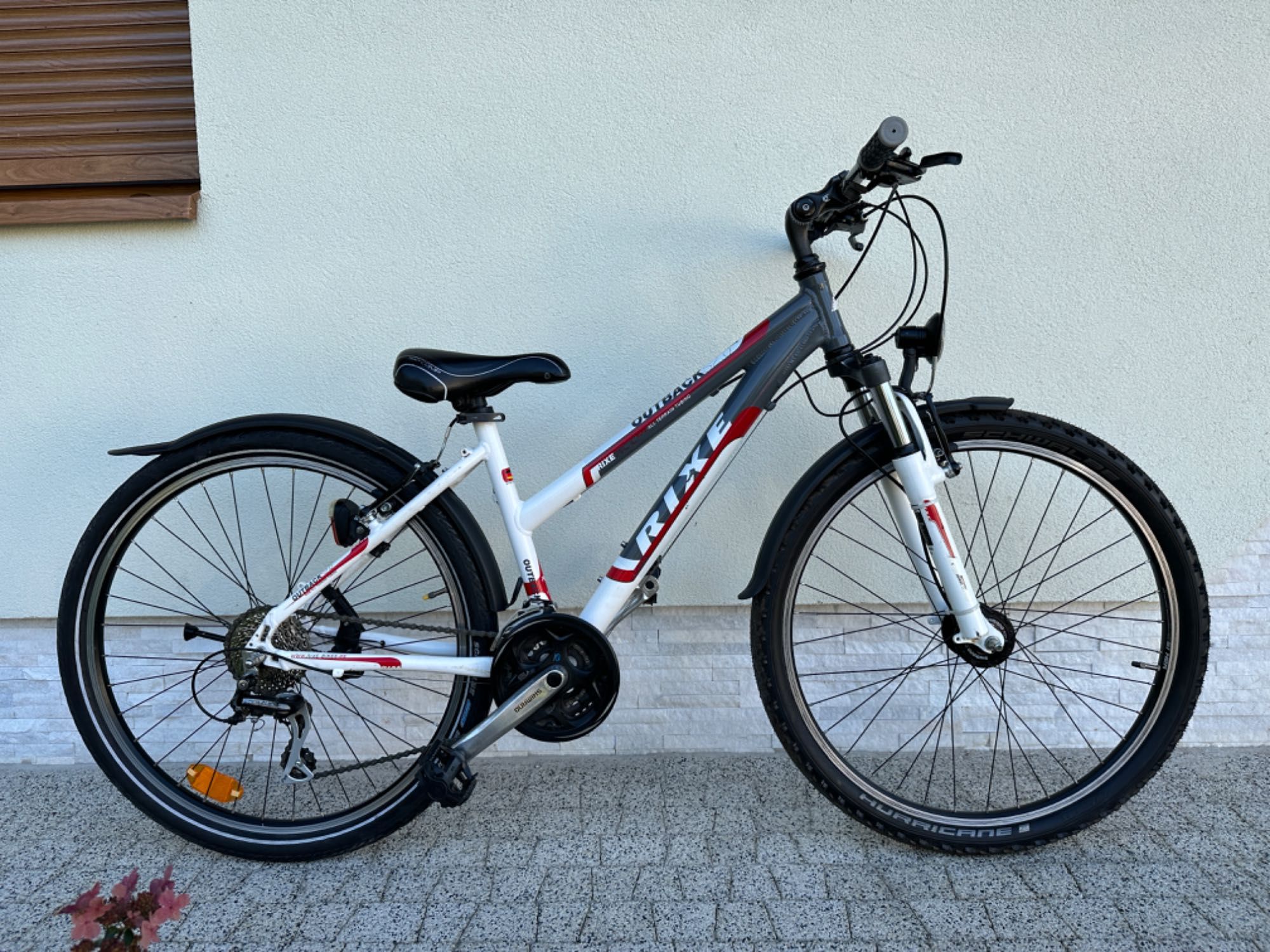 Rower RIXE - Mtb, koła 26, Aluminiowy, amor, Shimano Acera, prądnica