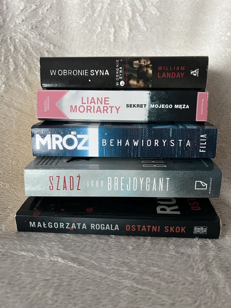 Mróz Brejdygant Moriarty Rogala Landay kryminał thriler Szadź Behawior