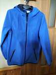 Kurtka Softshell chłopięca niebieska na roz.158/164