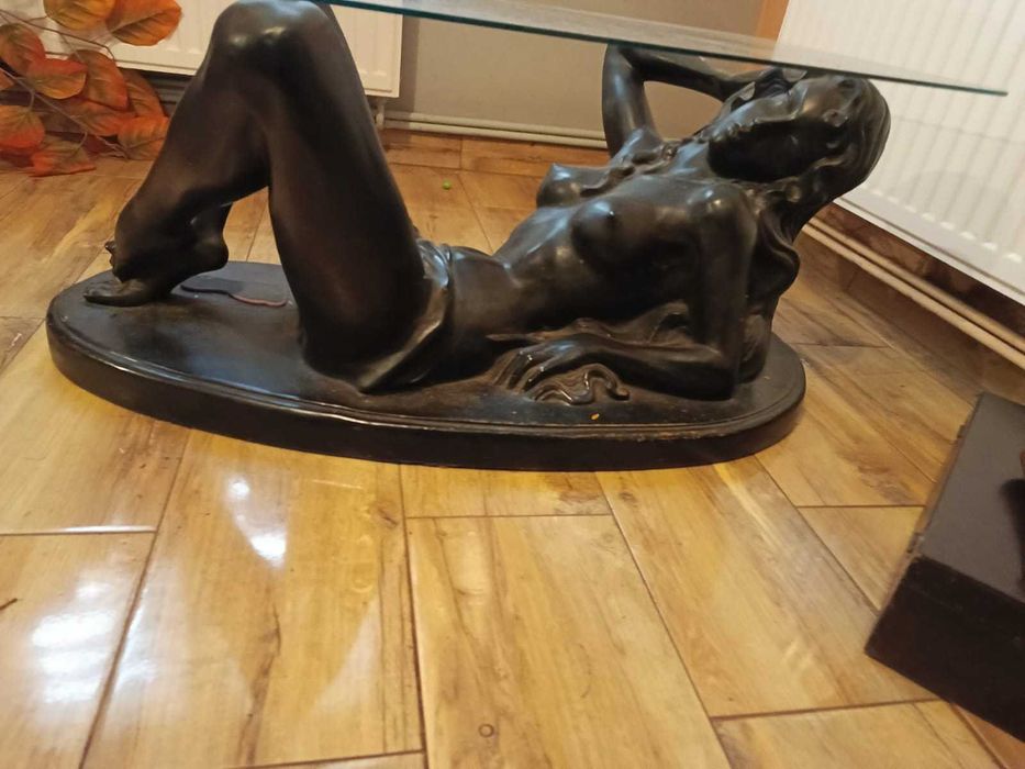 Ława szklana vintage