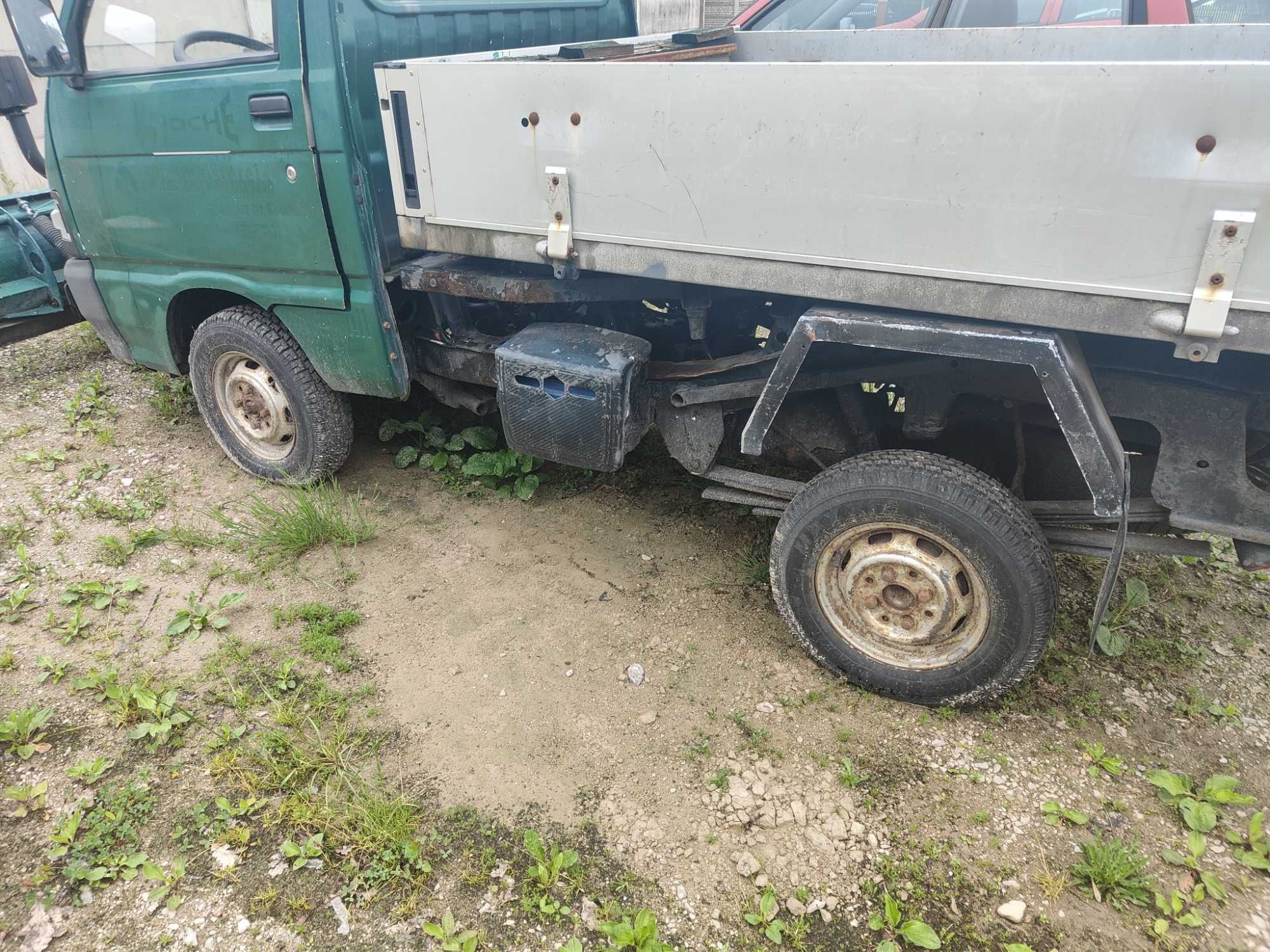 Piaggio Porter pług piaskarka pfau