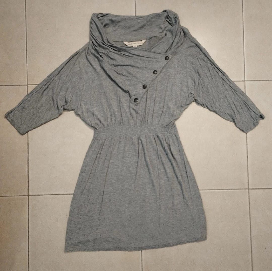 Vestido cinza da Zara