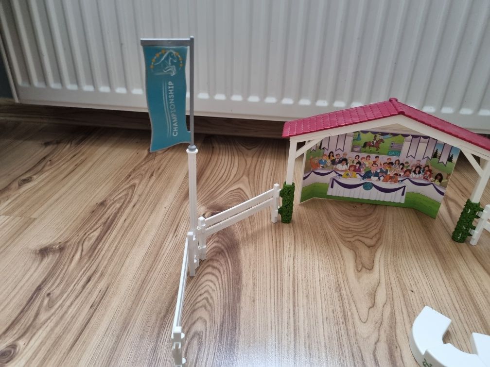 Ogrodzenie zawody podium schleich