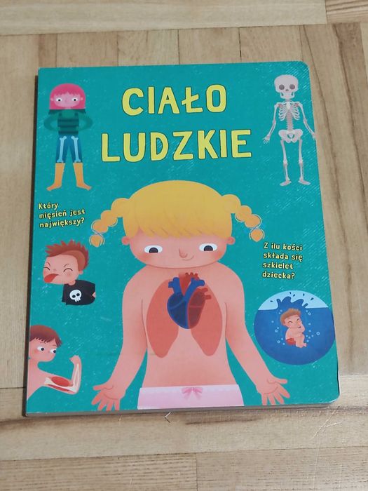 Książka dla dzieci Ciało ludzkie