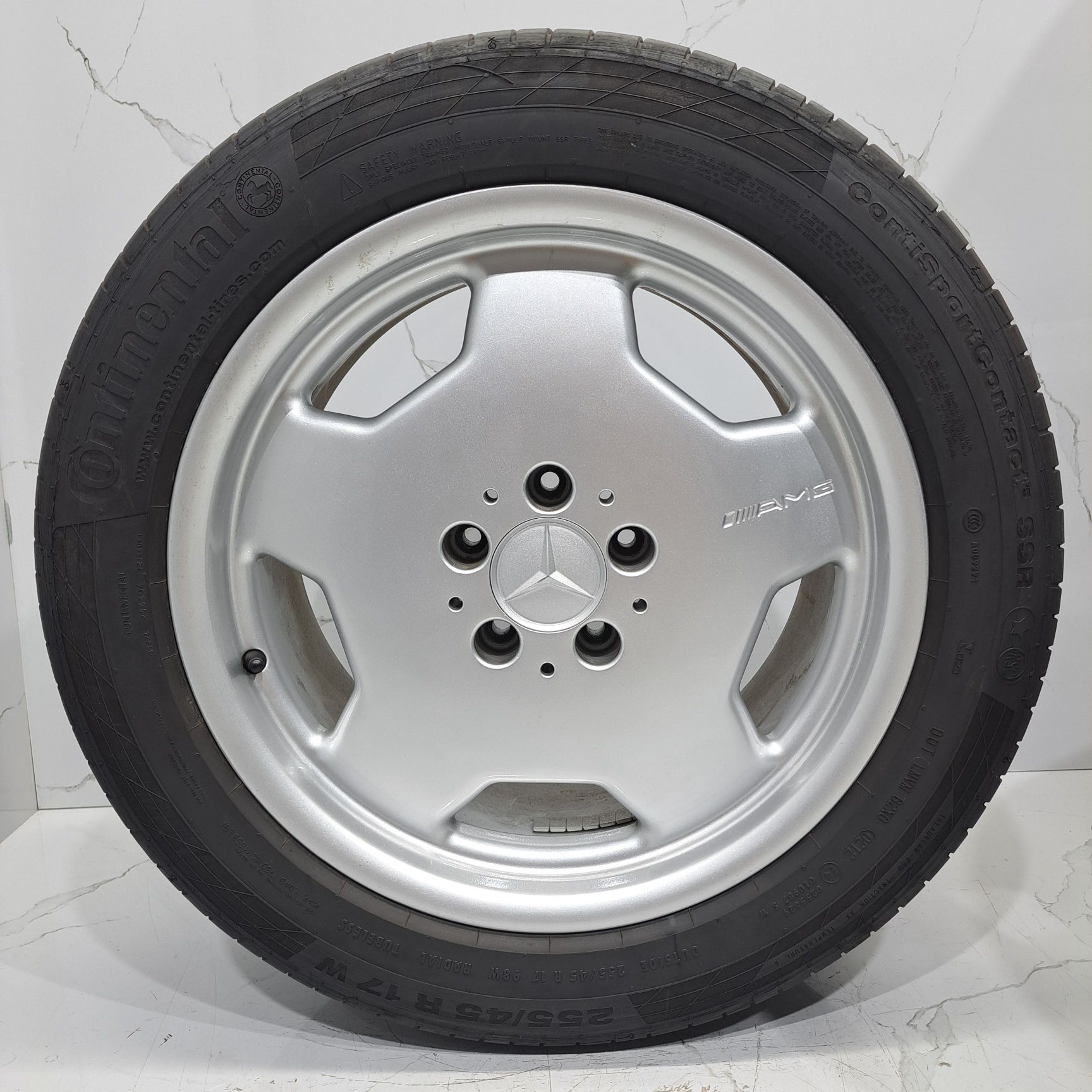 Jantes 17" originais Mercedes W202 C 36 AMG Monoblock 5x112