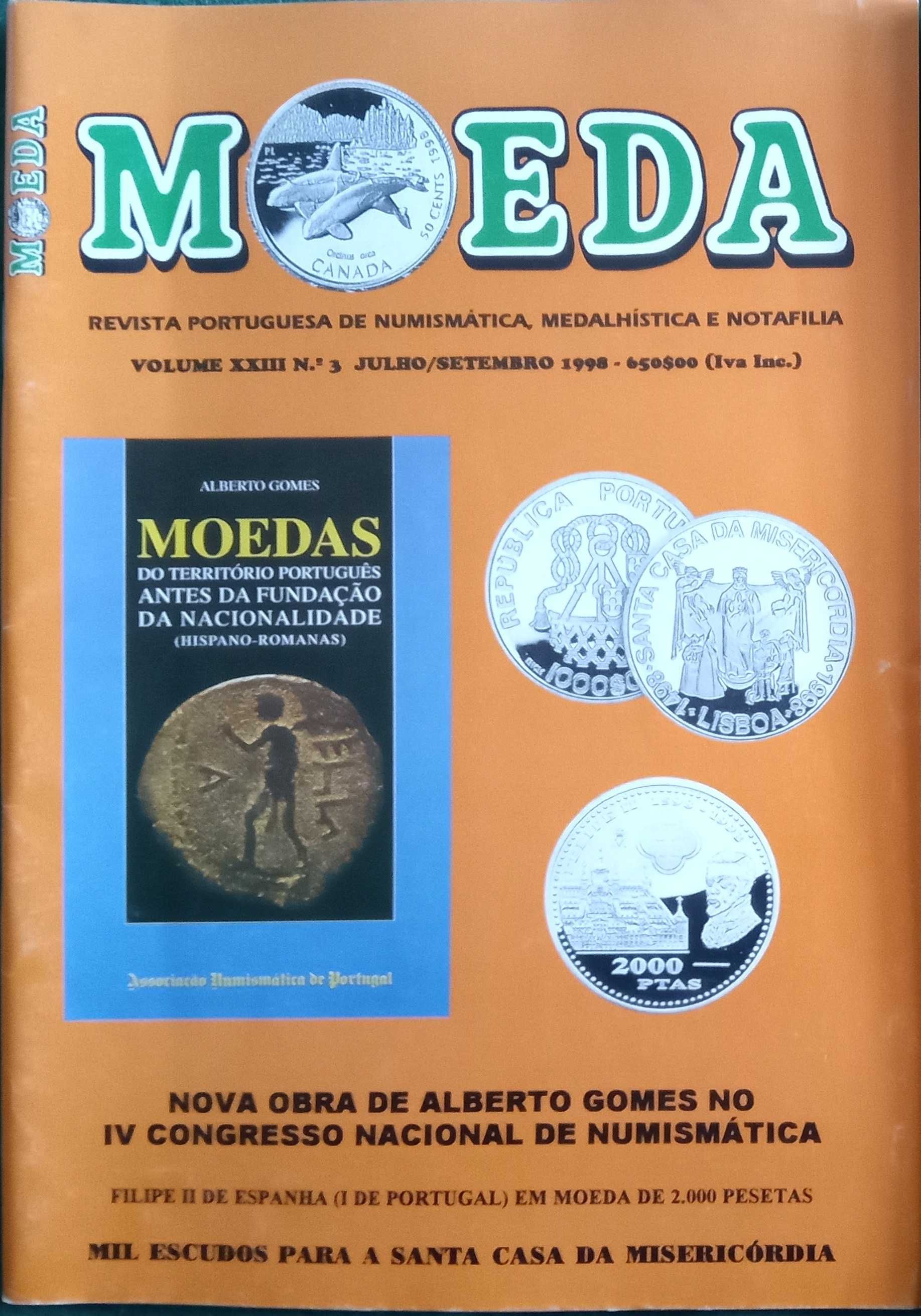 Revistas Moeda	- - -	Ano	 - 	1998	- - - - -	Revistas