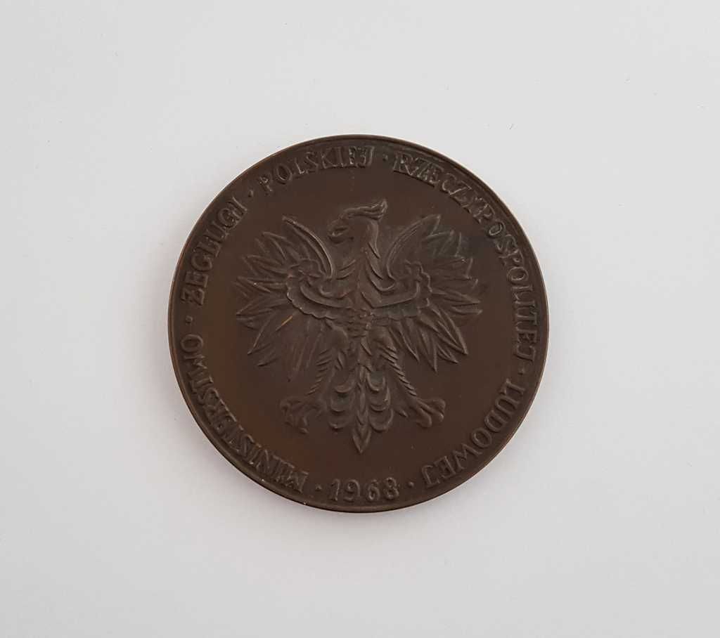 Medal Ministerstwa Żeglugi Polskiej Rzeczypospolitej Ludowej - 1968 r.