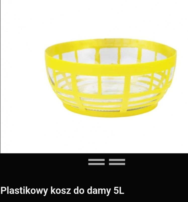 Dama GĄSIOR 5L z koszkiem i pałąkiem