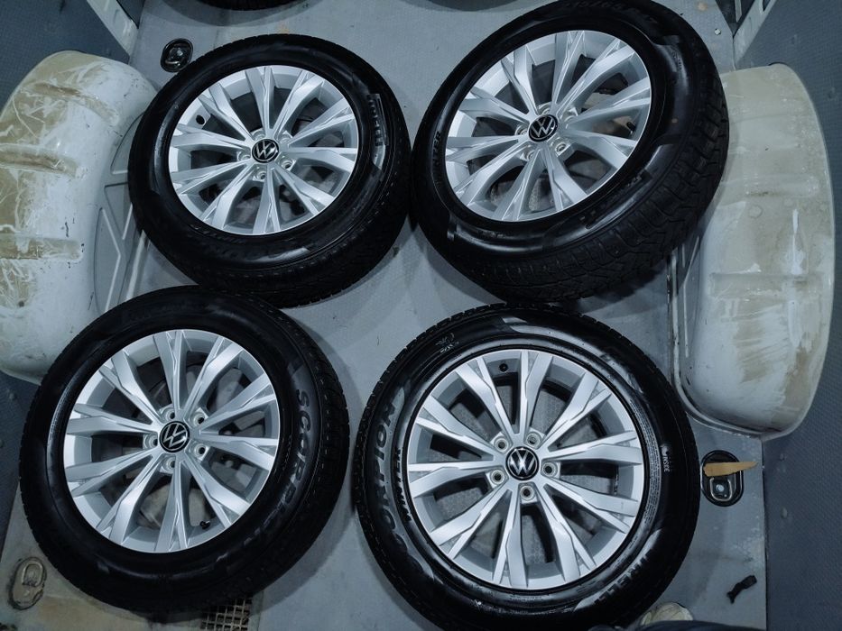 Alufelgi Koła zimowe VW Tiguan T-ROC 5x112 215/65r17 Pirelli